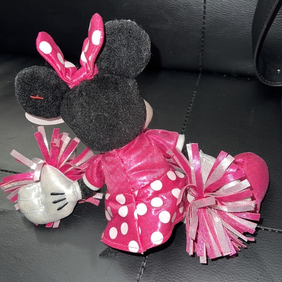 Disney TY Sparkle Beanie Buddies 8" - Minnie Mouse Cheerleader. New with tag. - Picture 6 of 7